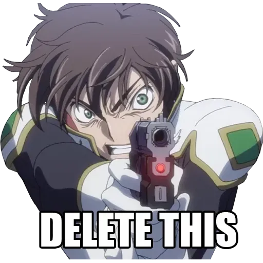 Anime reaction memes - Download Stickers from Sigstick