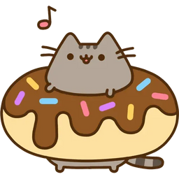 Pusheen Eatz Moarz - Download Stickers from Sigstick