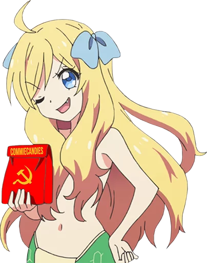 Commie Anime Girls - Download Stickers from Sigstick