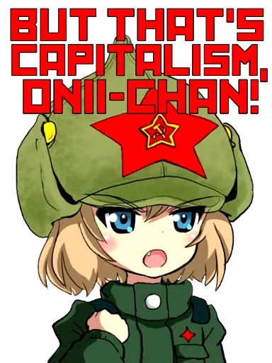 Commie Anime Girls - Download Stickers from Sigstick