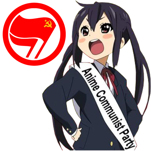 Commie Anime Girls - Download Stickers from Sigstick