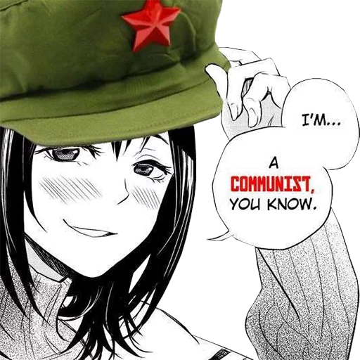 Commie Anime Girls - Download Stickers from Sigstick