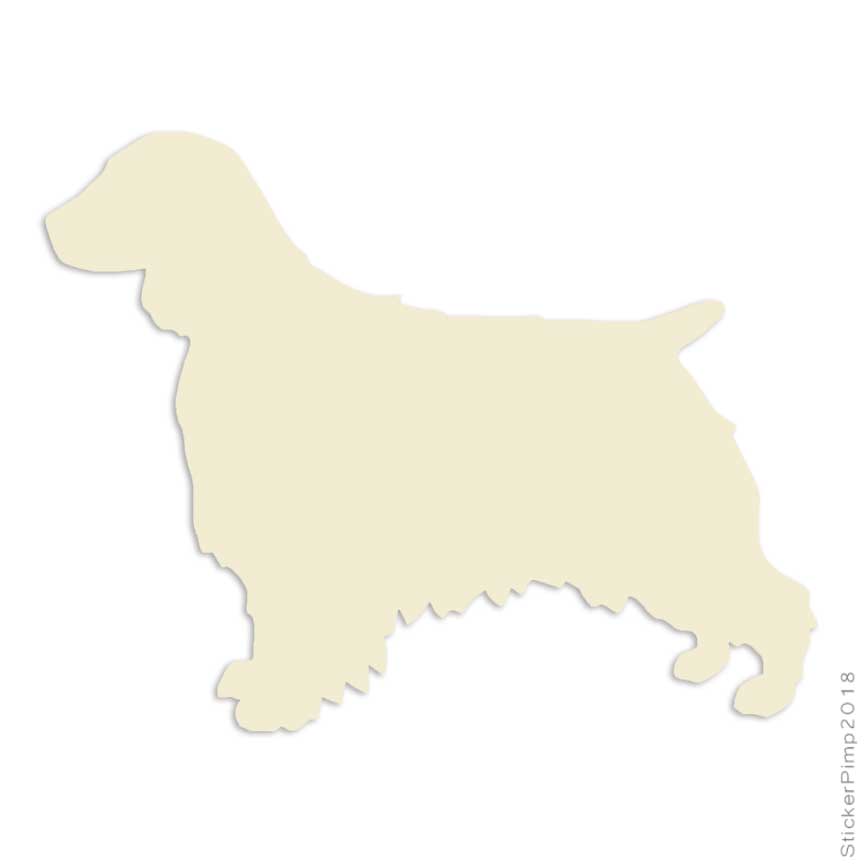 Welsh Springer Spaniel Dog Puppy  #37758 2 x Square Stickers 10 cm 