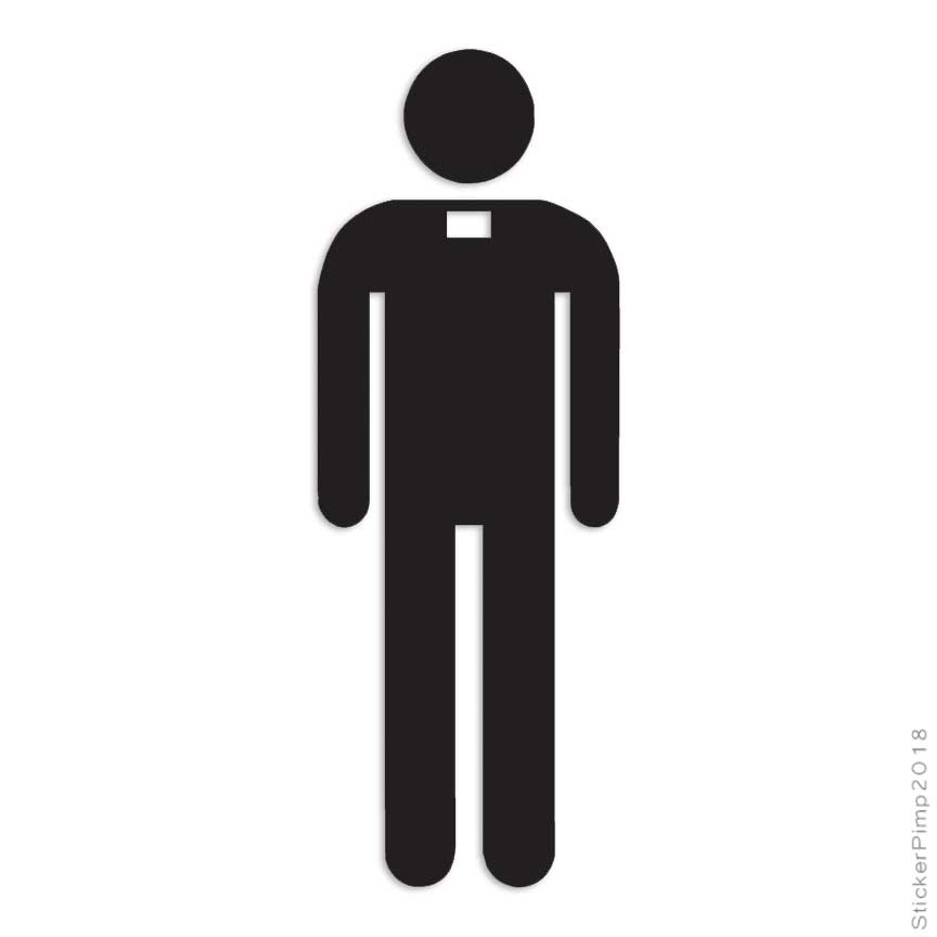 Stick Figure Father Preacher, Vinyl Decal Sticker, Multiple Colors & Sizes #3106