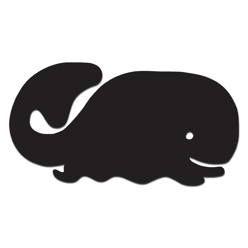 Whale – Vinyl Decal Sticker – Multiple Colors & Sizes – #6039