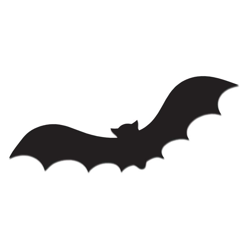 Bat Halloween, Vinyl Decal Sticker, Multiple Colors & Sizes #6144