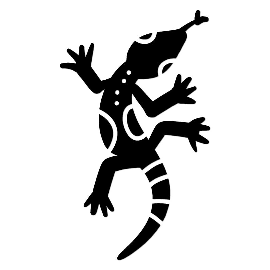 Reptile Lizard, Vinyl Decal Sticker, Multiple Colors & Sizes #6649