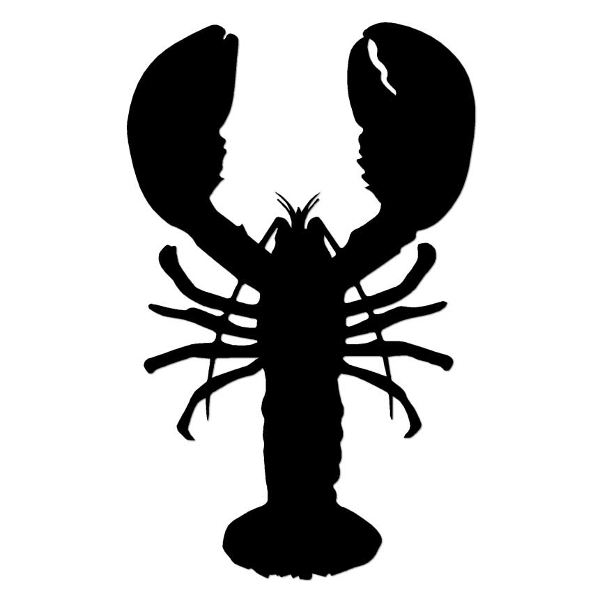 Lobster Crustacean , Vinyl Decal Sticker, Multiple Colors & Sizes #6767
