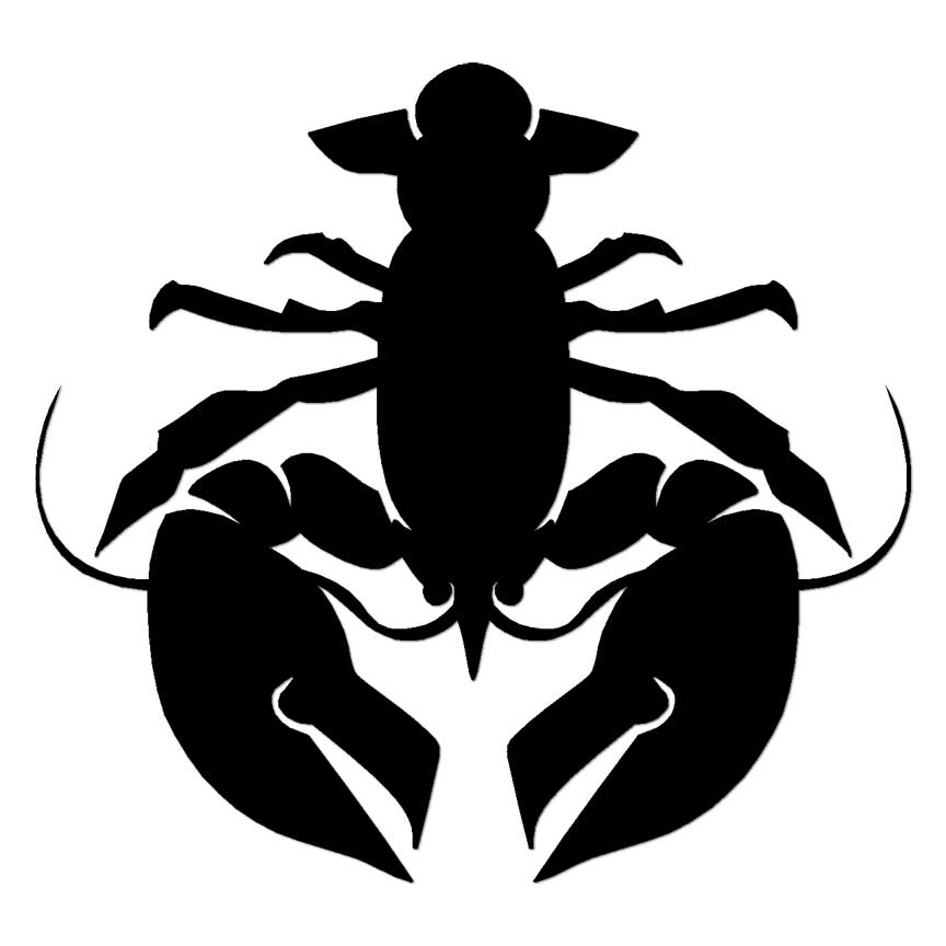Lobster, Vinyl Decal Sticker, Multiple Colors & Sizes #7034