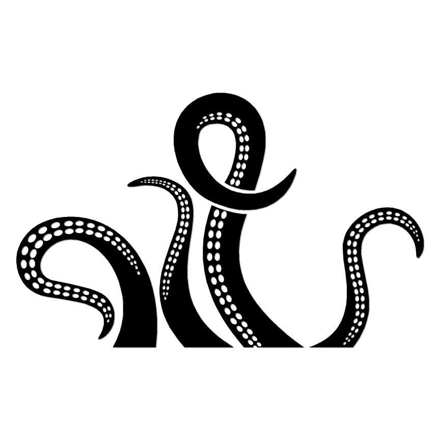 Cthulhu Octopus, Vinyl Decal Sticker, Multiple Colors & Sizes #7070