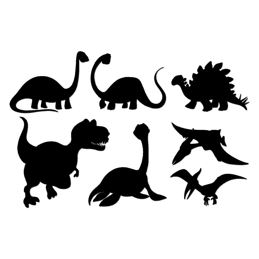 Dinosaurs T-Rex, Vinyl Decal Sticker, Multiple Colors & Sizes #7202