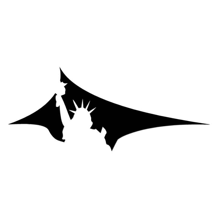 Statue of Liberty, Vinyl Decal Sticker, Multiple Colors & Sizes #7456