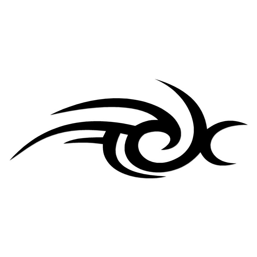Tribal Pinstripe, Vinyl Decal Sticker, Multiple Colors & Sizes #7486