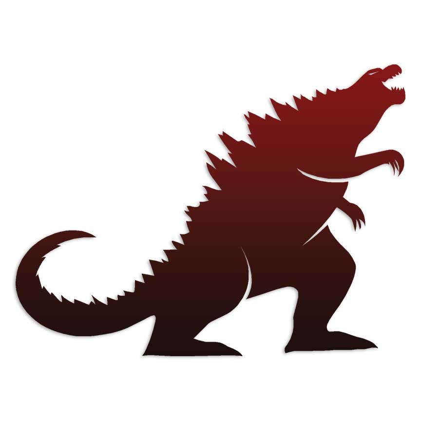 Godzilla Sticker PNG, Vector, PSD, and Clipart With Transparent