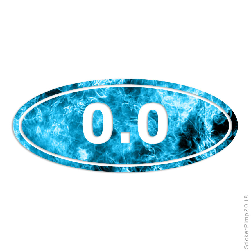 No Marathon 0.0, Vinyl Decal Sticker, 40 Patterns & 3 Sizes, #1284