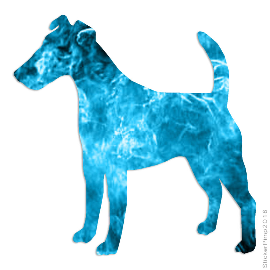 Smooth Fox Terrier Breed, Vinyl Decal Sticker, 40 Patterns & 3 Sizes, #2014