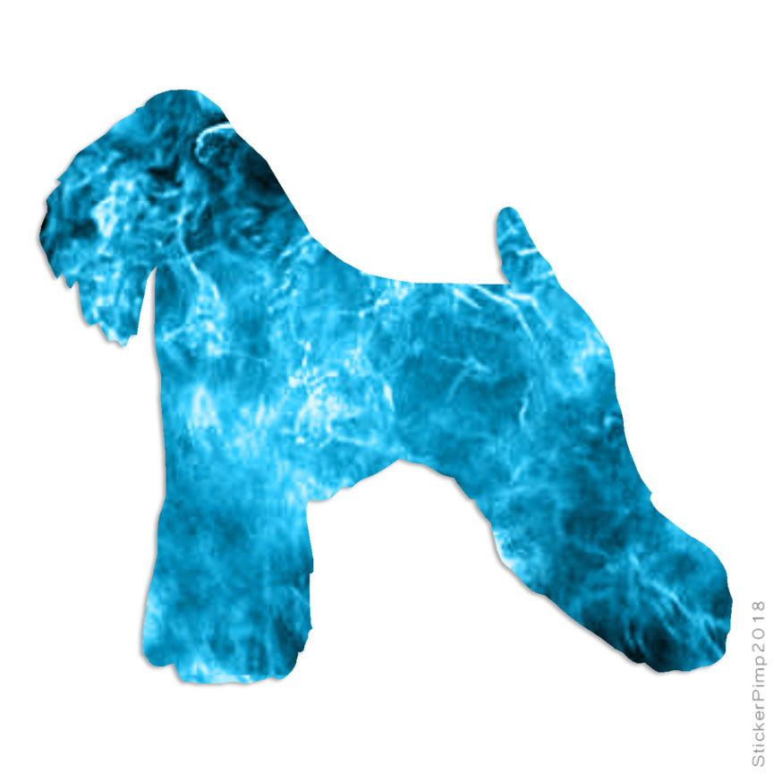 Soft Coat Wheaten Terrier, Vinyl Decal Sticker, 40 Patterns & 3 Sizes, #2015