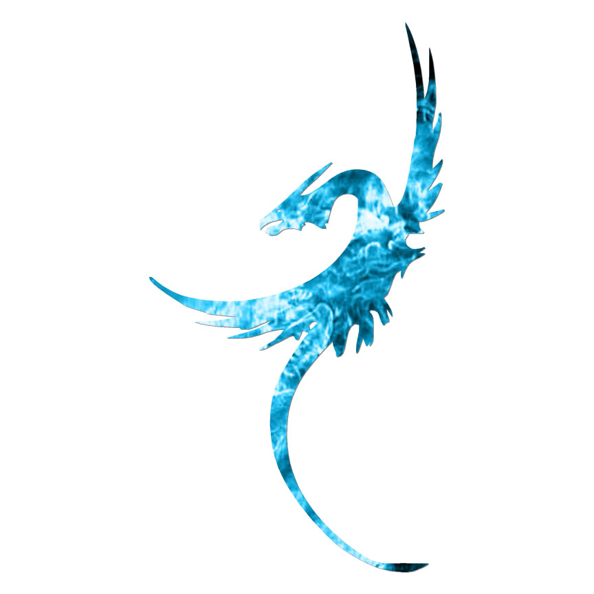 Phoenix, Vinyl Decal Sticker, 40 Patterns & 3 Sizes, #6125