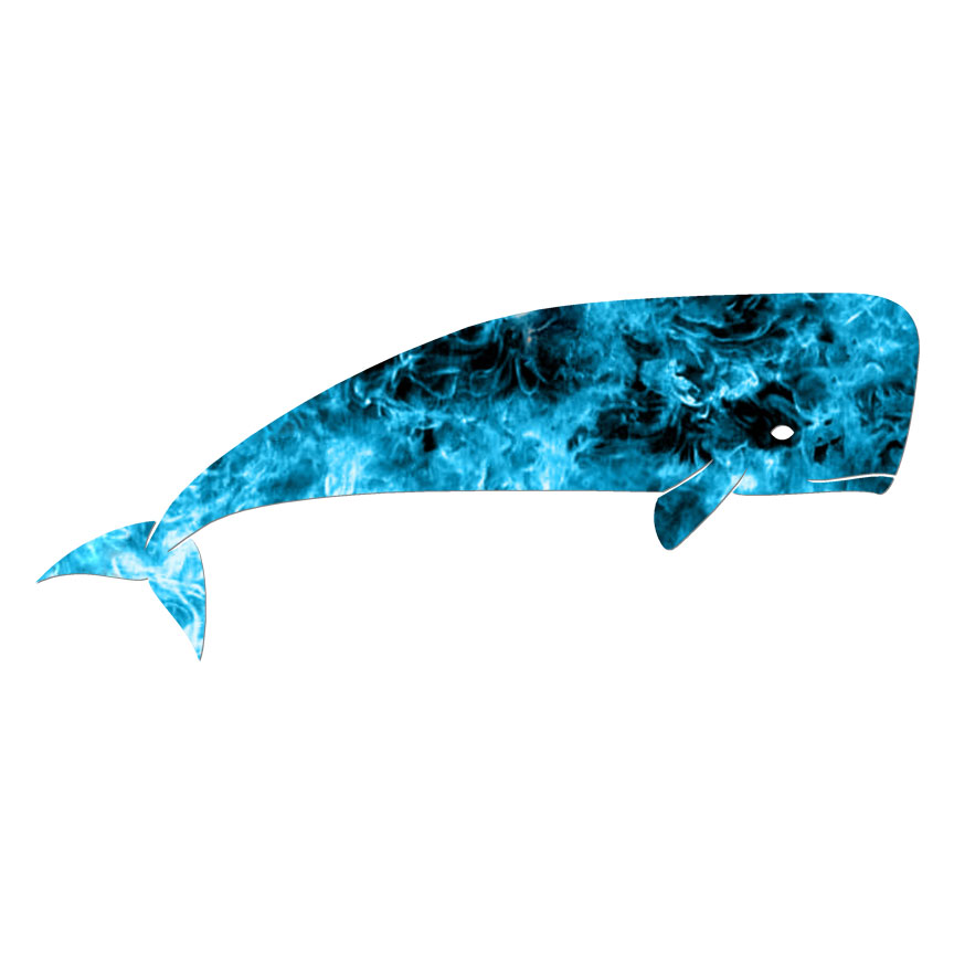 Blue Whale, Vinyl Decal Sticker, 40 Patterns & 3 Sizes, #6625