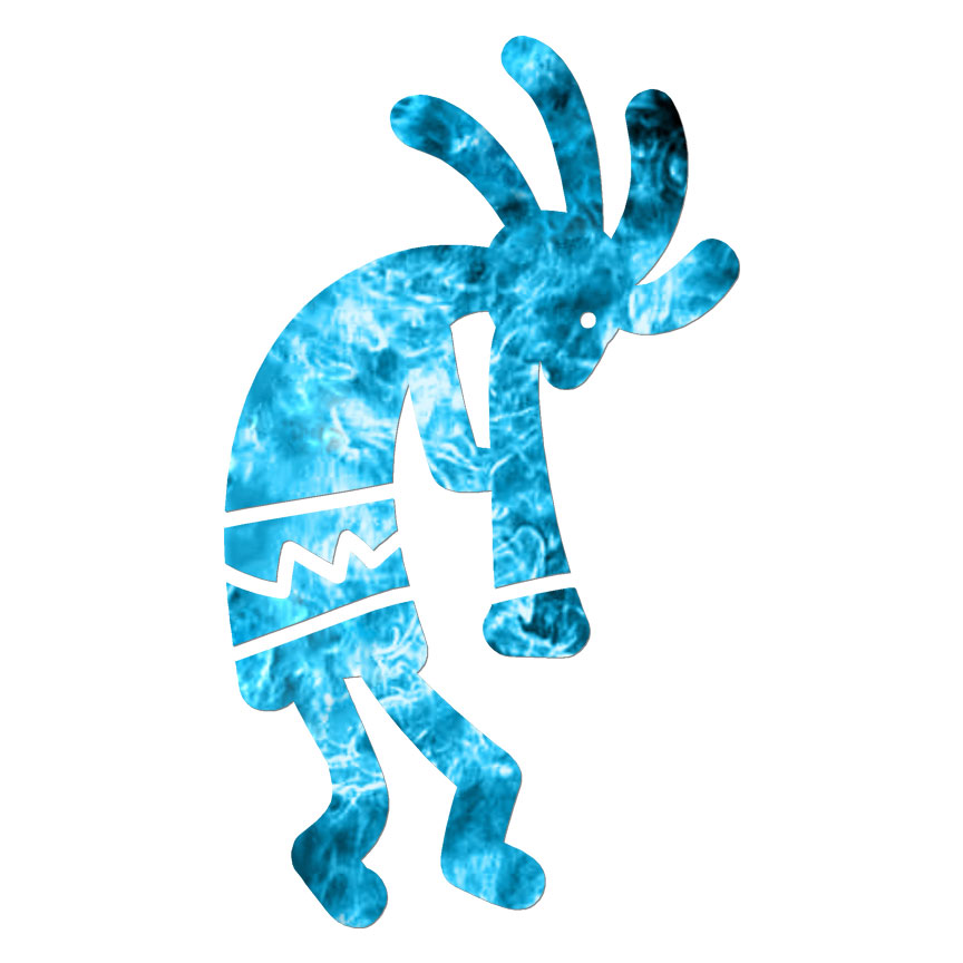 Kokopelli Fertility, Vinyl Decal Sticker, 40 Patterns & 3 Sizes, #6648