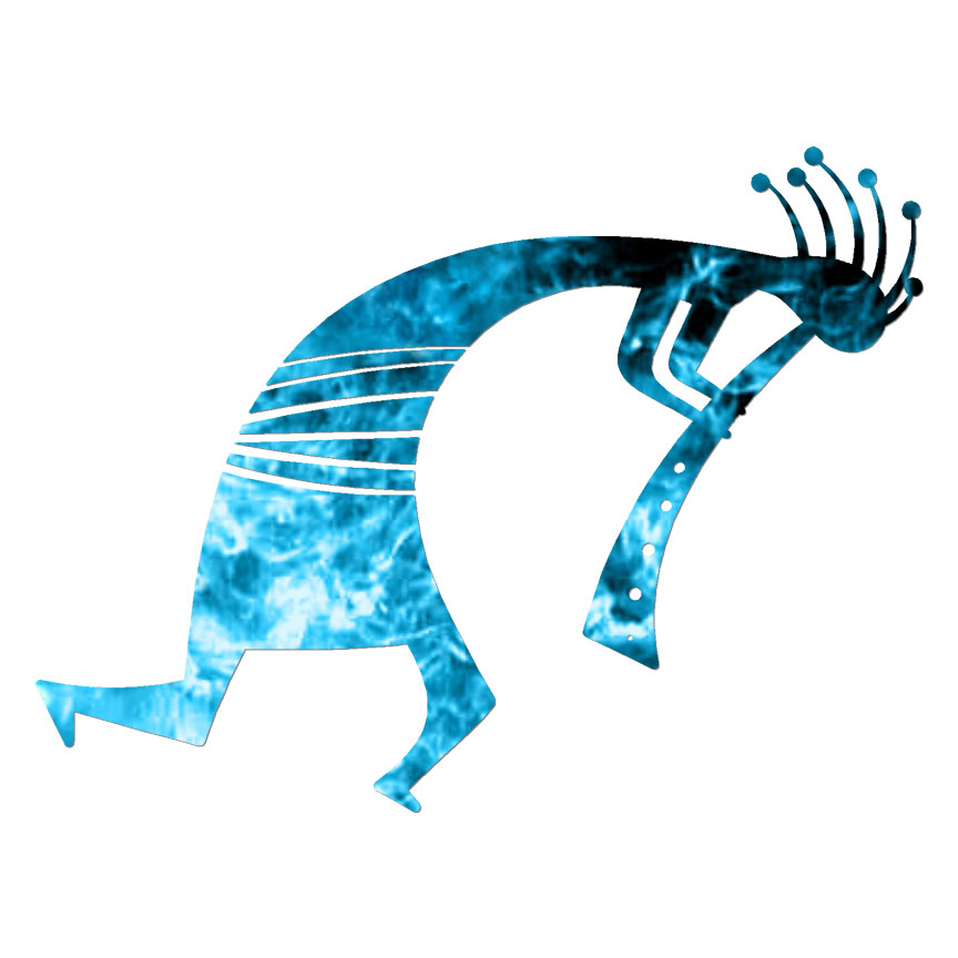 Kokopelli, Vinyl Decal Sticker, 40 Patterns & 3 Sizes, #6666