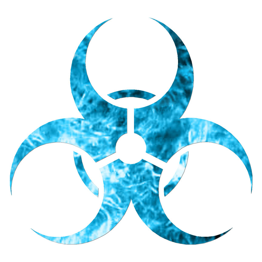 Biohazard, Vinyl Decal Sticker, 40 Patterns & 3 Sizes, #6764