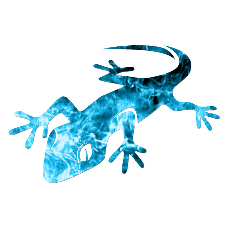 Lizard, Vinyl Decal Sticker, 40 Patterns & 3 Sizes, #6840