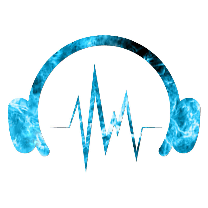 Headphones Music, Vinyl Decal Sticker, 40 Patterns & 3 Sizes, #6858