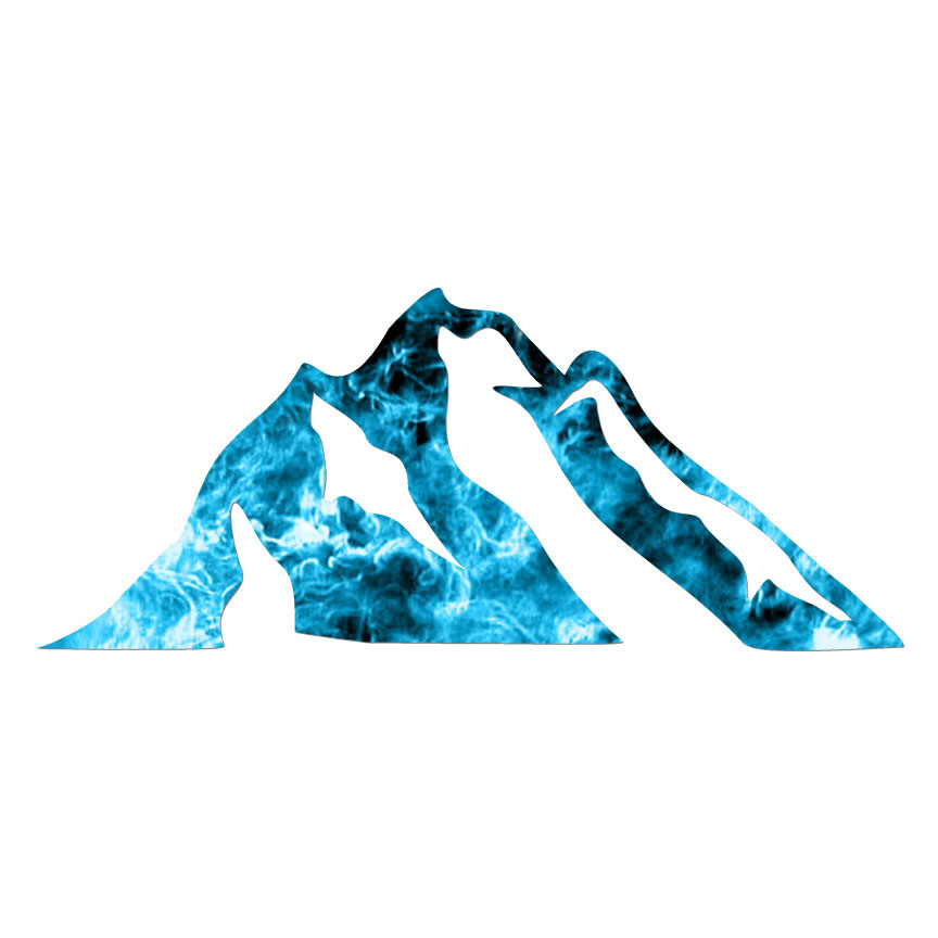 Blue Ridge Georgia Souvenir Vinyl Decal - 2-Inch Travel Sticker