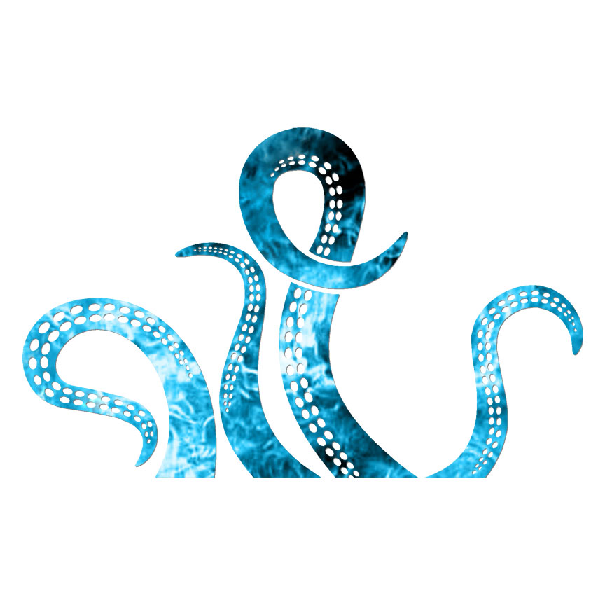 Cthulhu Octopus, Vinyl Decal Sticker, 40 Patterns & 3 Sizes, #7070