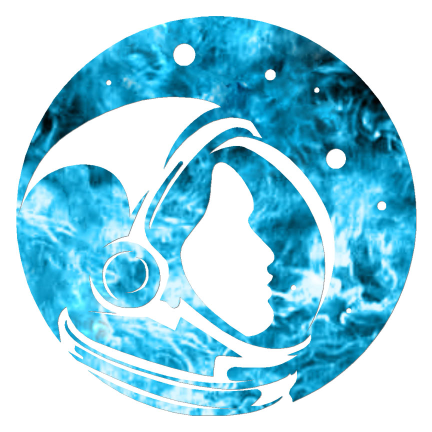 Astronaut Space, Vinyl Decal Sticker, 40 Patterns & 3 Sizes, #7148
