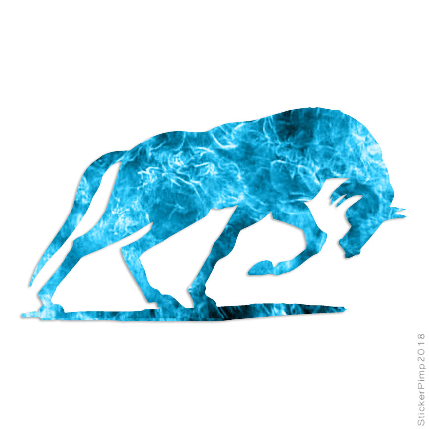 Horse Stallion, Vinyl Decal Sticker, 40 Patterns & 3 Sizes, #894