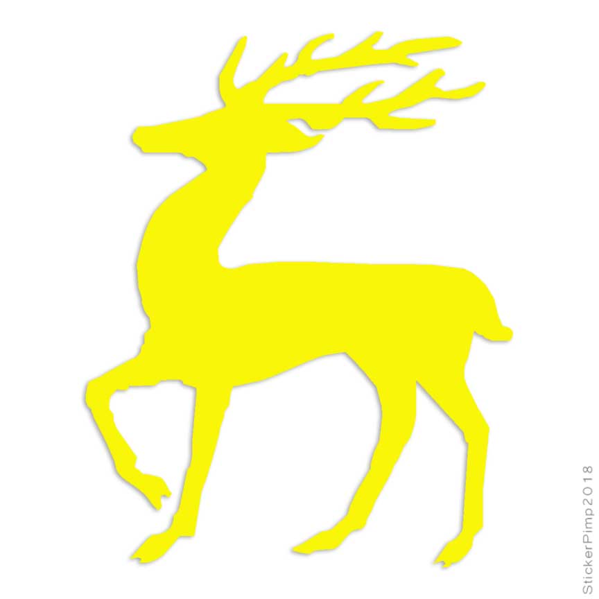 Deer Buck, Vinyl Decal Sticker, Multiple Colors & Sizes #197 | eBay