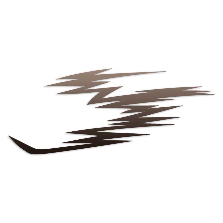 Lightning Earthquake, Vinyl Decal Sticker, 40 Patterns & 3 Sizes, #7381