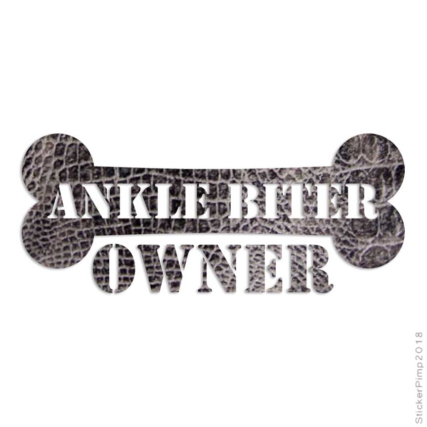 Ankle Biters Association Of America Sticker for Sale by