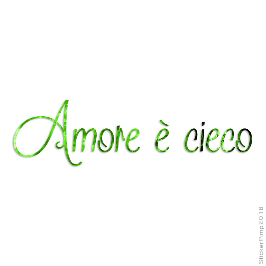 Amore Decal 