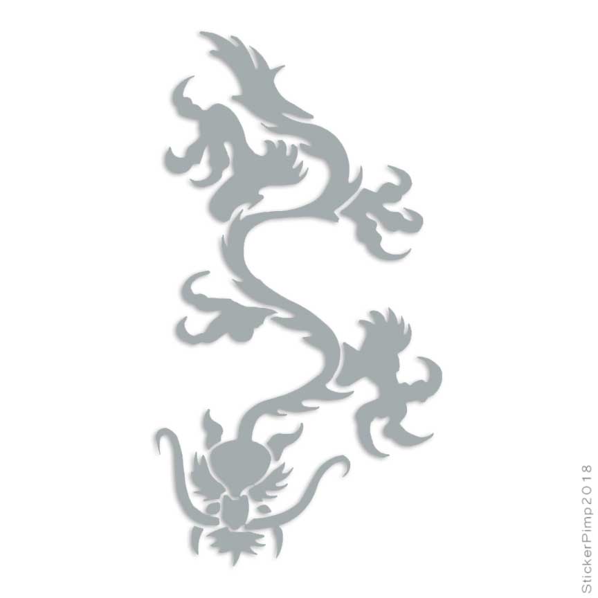 Dragon Chinese Tribal, Vinyl Decal Sticker, Multiple Colors & Sizes ...