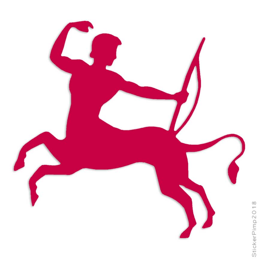 Centaur Horseman Archery, Vinyl Decal Sticker, Multiple Colors & Sizes ...