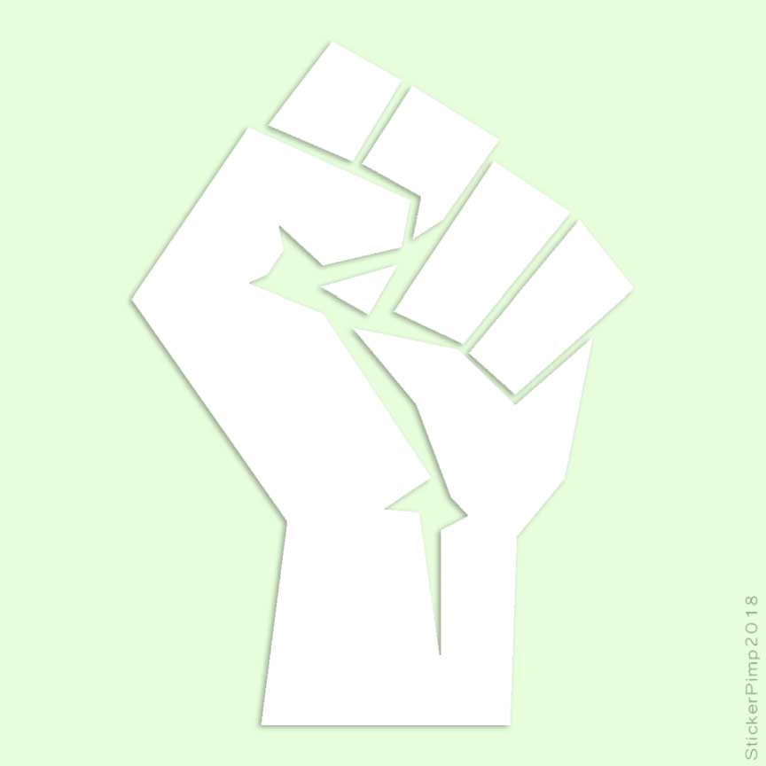 Fist Angry Hand, Vinyl Decal Sticker, Multiple Colors & Sizes #2377 | eBay