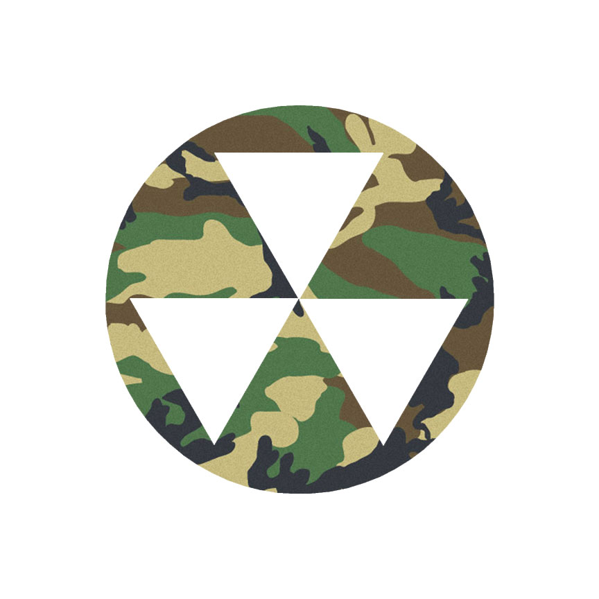 fallout shelter symbol vector