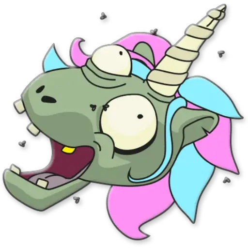 Unicornio Zombie.