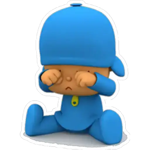 Pocoyo chorando