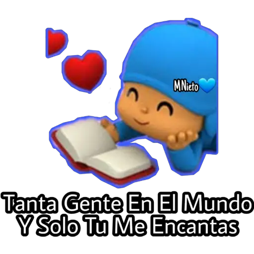 Pocoyo Enamorado 2 Whatsapp क ल ए स ट कर