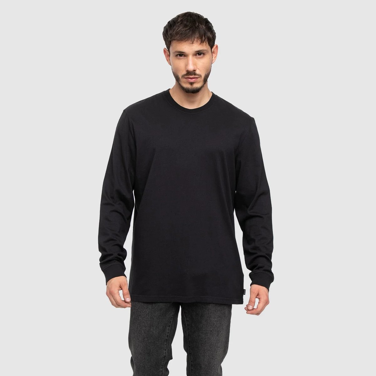 POLERA MANGA LARGA - Black Velvet