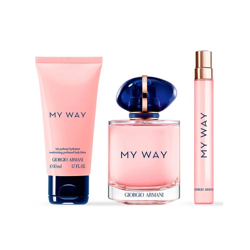 Set Perfume My Way EDP 90 ml + Mini 10 ml + Body Lotion 50 ml 2025 Giorgio Armani