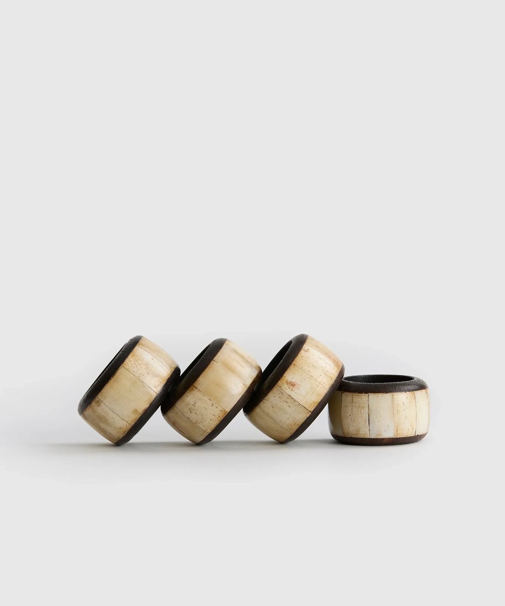 Set Porta Servilletas Madera