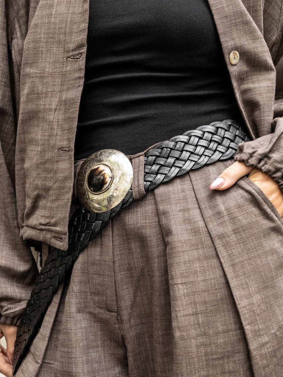 Cinturón Marruecos Negro