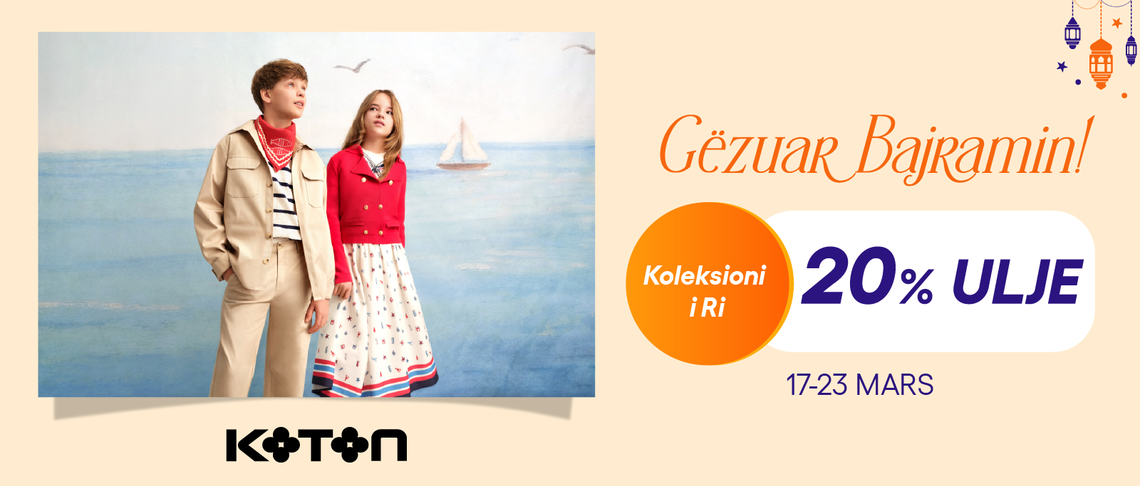 KOTON-koleksioni i ri 20% ulje