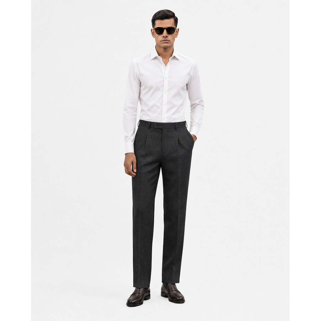 Single Pleated First Impression Pants