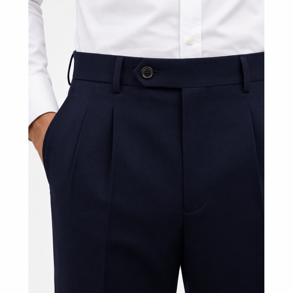 Single Pleated First Impression Pants